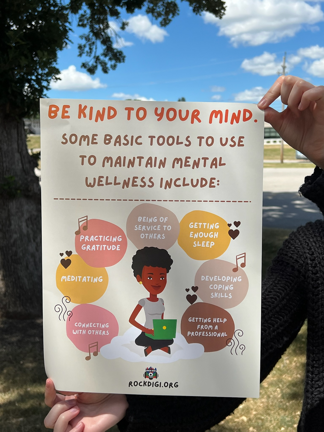 Poster - Be Kind to Your Mind